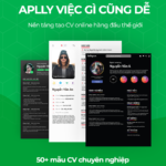 CV #trendy apply việc gì cũng dễ