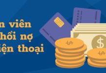 nhân viên thu hồi nợ qua điện thoại