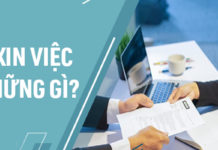 cách làm hồ sơ xin việc