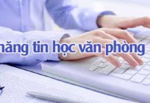 kỹ năng tin học văn phòng